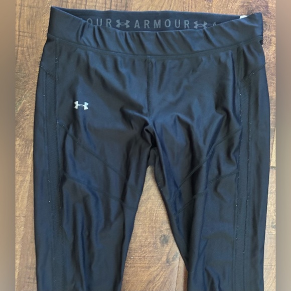 Under Armour Womens compression leggings 2 two pairs XL extra large heat gear - Picture 3 of 11